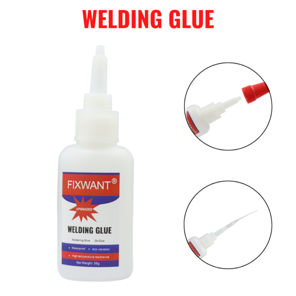 FIXWANT Universal Welding Super Glue Plastic Wood Metal Rubber