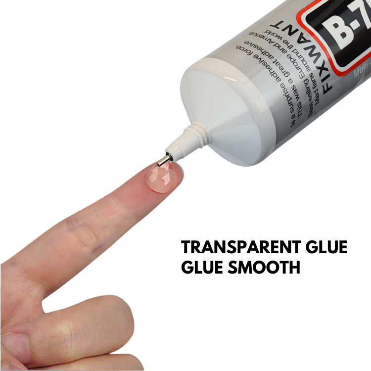【HOT】 B7000 Glue 15ML 25ML 50ML 110ML Clear Contact Phone Repair Adhesive  Universal Glass Plastic DIY B-7000 With Precision Applicator